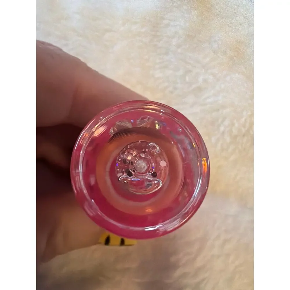 Kuromi Pink Crown Glitter Lip Gloss Sequin Clear Kawaii Character Makeup
